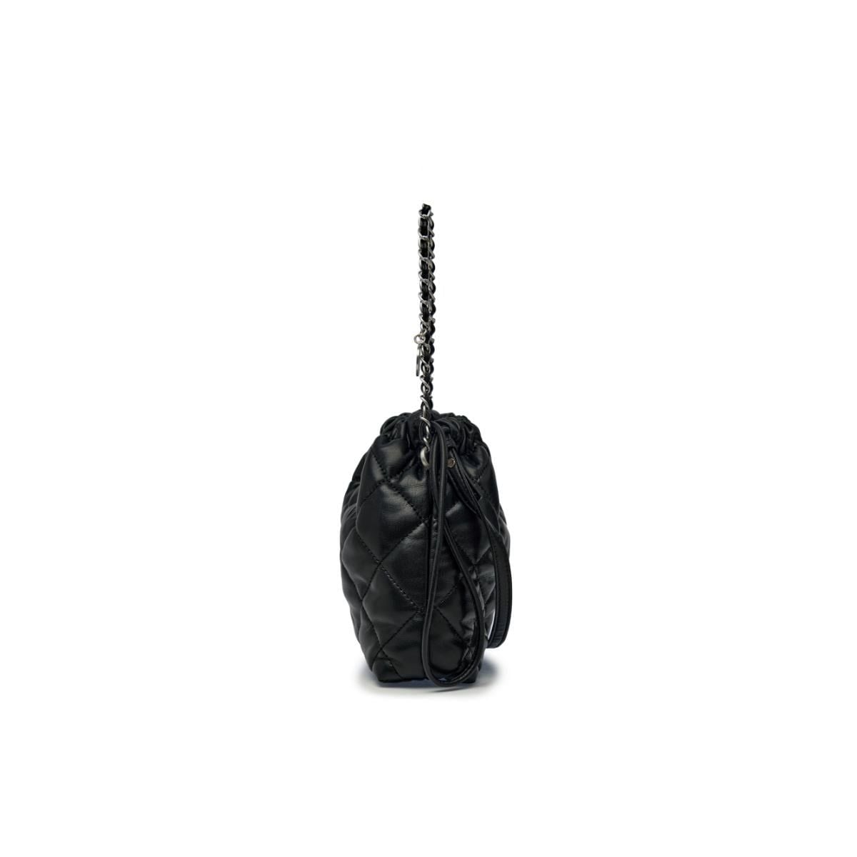  Túi Bucket MLB Korea - Basic Quilted PU Mini Crossbody Bag NY - 3ACRBQ16N-50BKS 