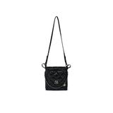  Túi Bucket MLB Korea - Basic Quilted PU Mini Crossbody Bag NY - 3ACRBQ16N-50BKS 