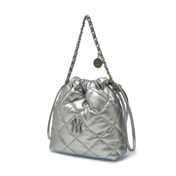 Túi Bucket MLB Korea - Basic Quilted PU Mini Crossbody Bag - 3ACRBQ16N