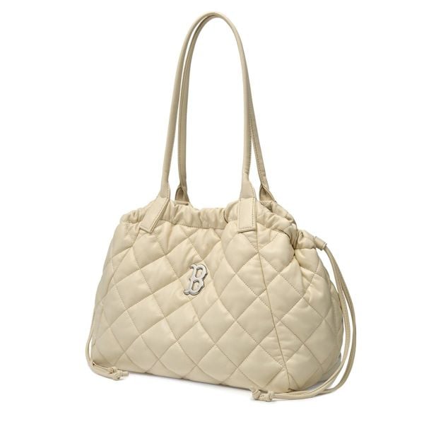 Túi Xách MLB Korea - Basic Quilted PU Boston - 3AORBQ16N-43CRS