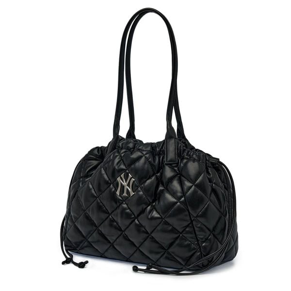 Túi Xách MLB Korea - Basic Quilted PU NY - 3AORBQ16N-50BKS