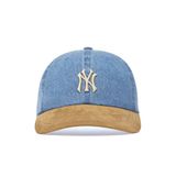  Nón MLB Korea - [Unisex] Denim Suede Unstructured Ballcap - 3ACPB125N-50BGS 