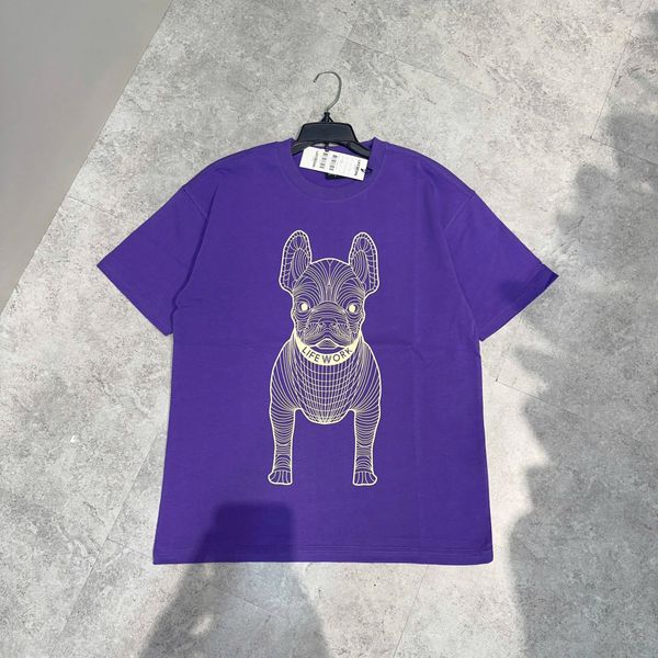 Áo thun Life Work - Life Work Big Logo Basic Purple - LW255TS990 