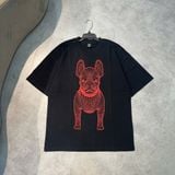  Áo thun Life Work - Life Work Big Logo Basic Black / Red 