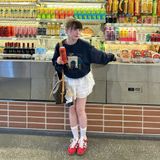  Áo Sweater Nội Địa Hàn Freesize Màu Navy 