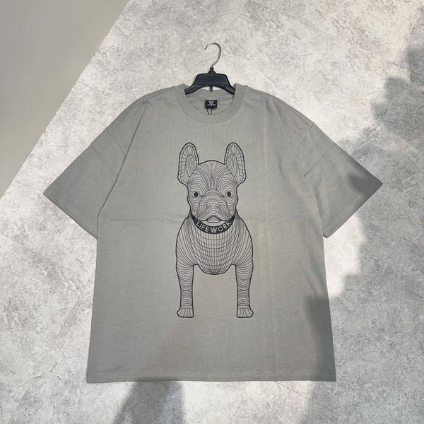  Áo thun Life Work - Life Work Big Logo Basic Grey - LW255TS990 