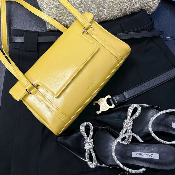 Túi Xách FindKapoor Korea - Marty Bag 33 Crinked Yellow