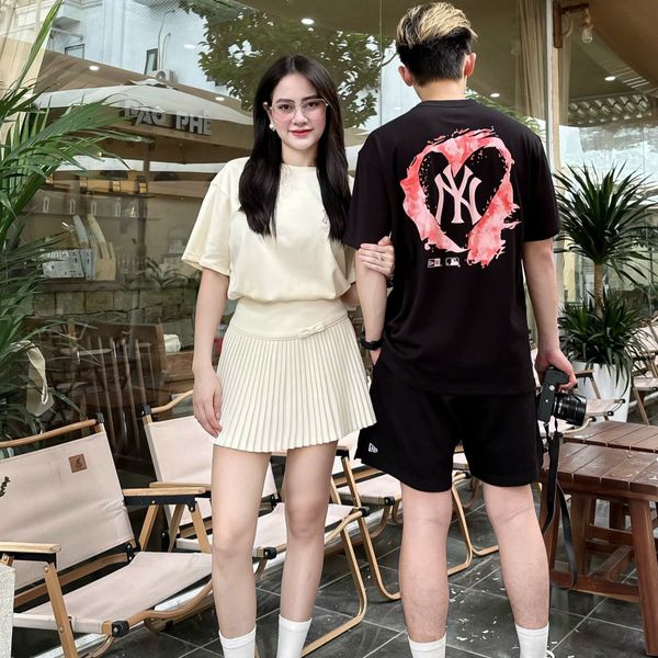 Áo Thun New Era - [Unisex] NY Heart Logo T-Shirt - 15488889