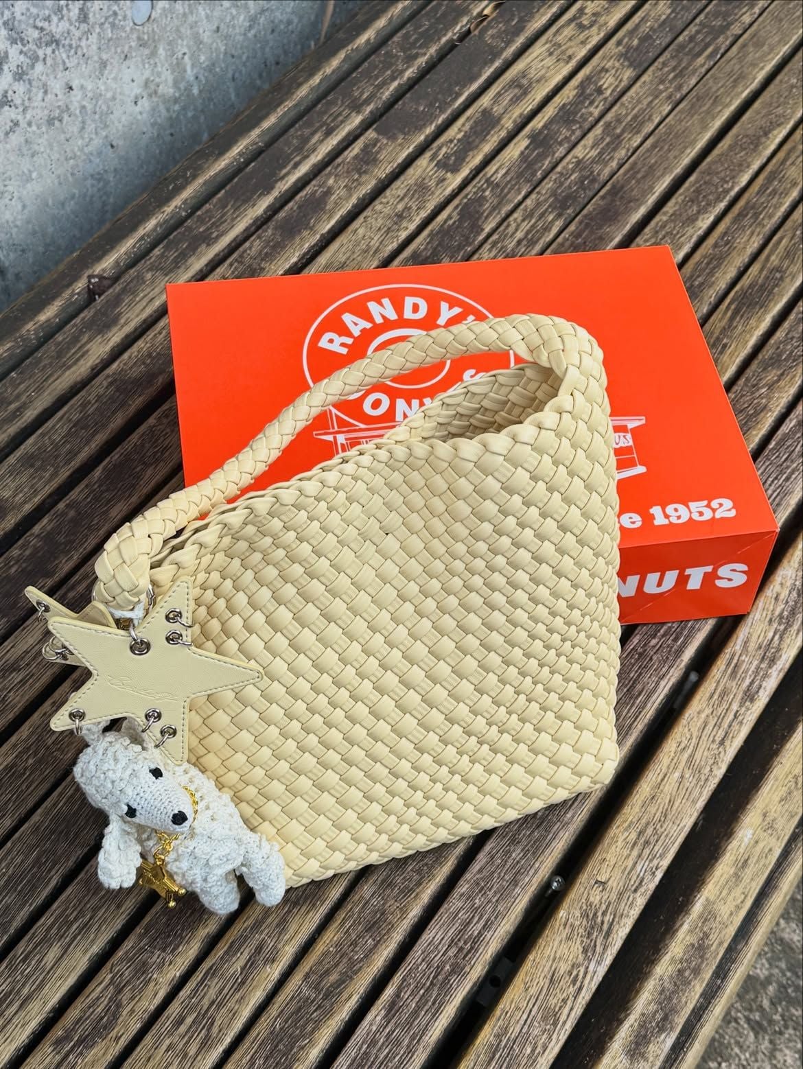  Túi EcoDay - Small Woven Bag Light Yellow 