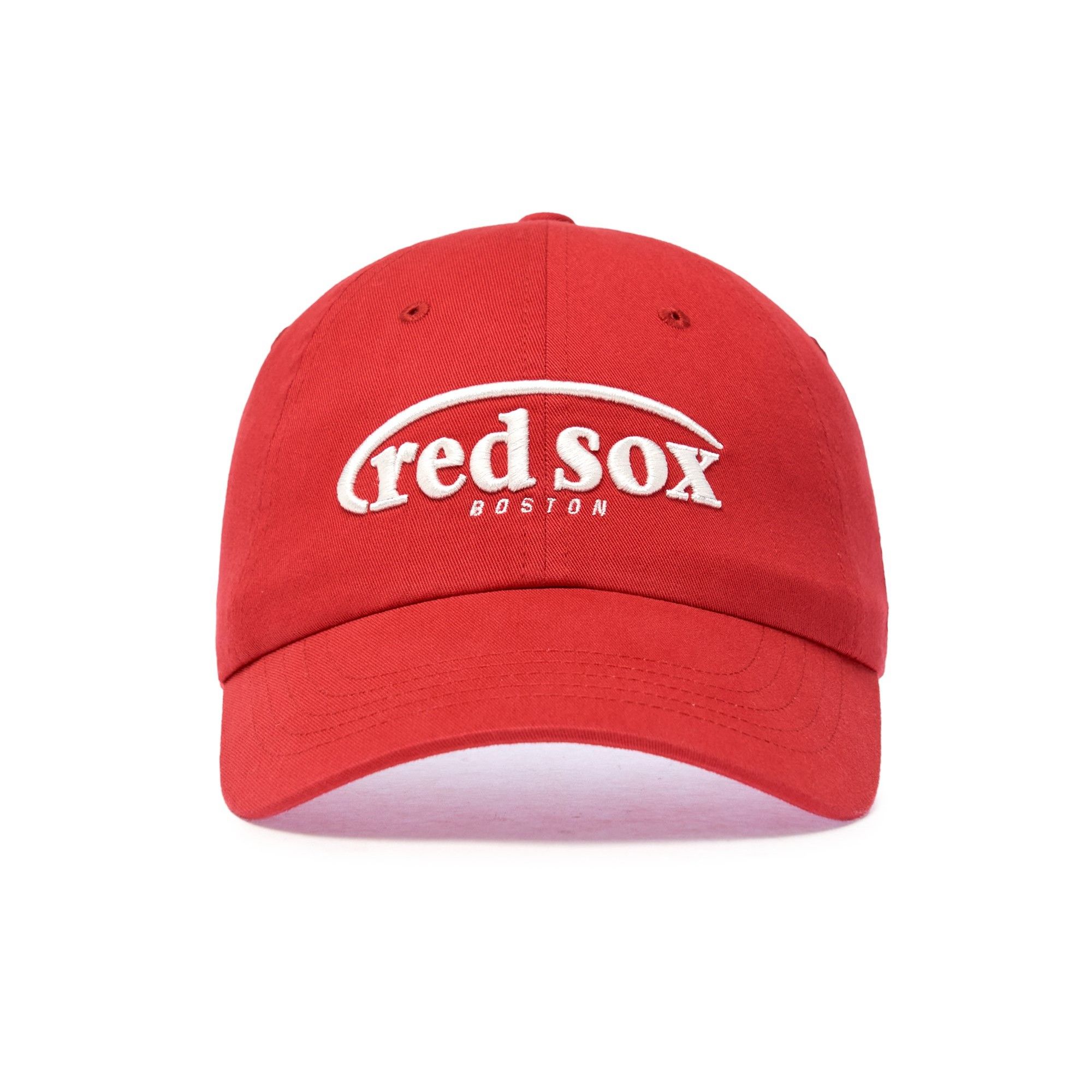  Nón MLB Korea - [Unisex] Jelly Unstructured Ball Cap Boston Red Sox - 3ACPV315N-43RDS 