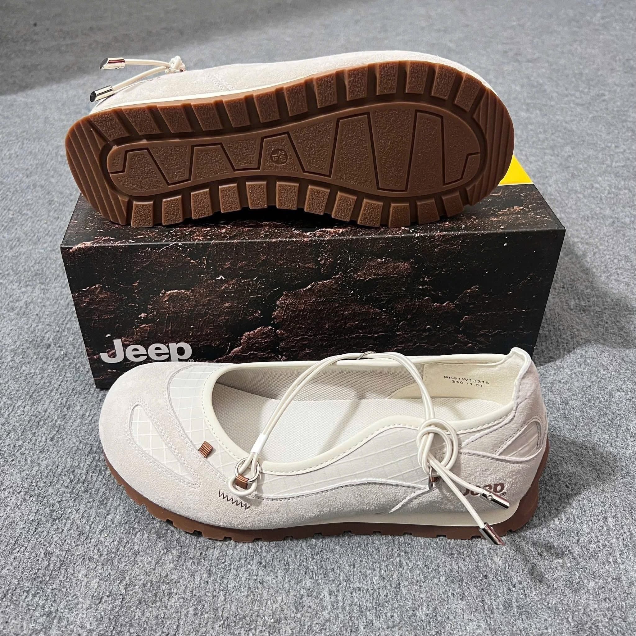  Giày Jeep Mary Jane - [Nữ] Chunky Platform Mary Jane - P661W13315 