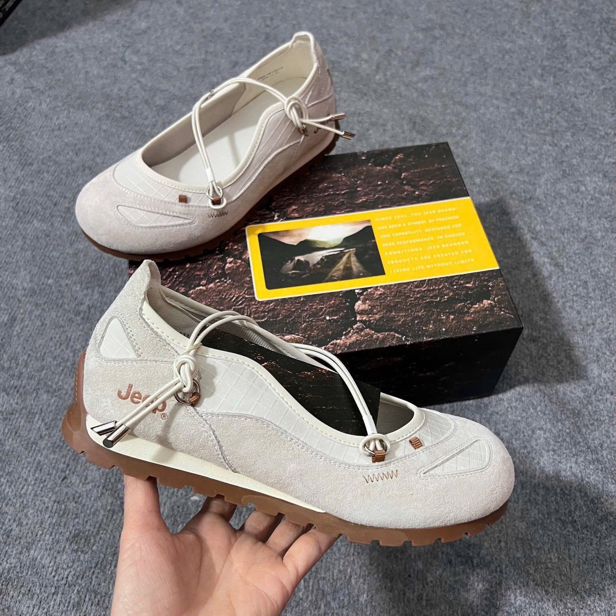  Giày Jeep Mary Jane - [Nữ] Chunky Platform Mary Jane - P661W13315 