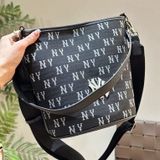  Túi Xách MLB - Monogram Jacquard Bucket Bag New York Yankees - 3ABML024N-50BKS 