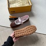  Giày Jeep Mary Jane - [Nữ] Vintage Suede Brown - P661W13404 