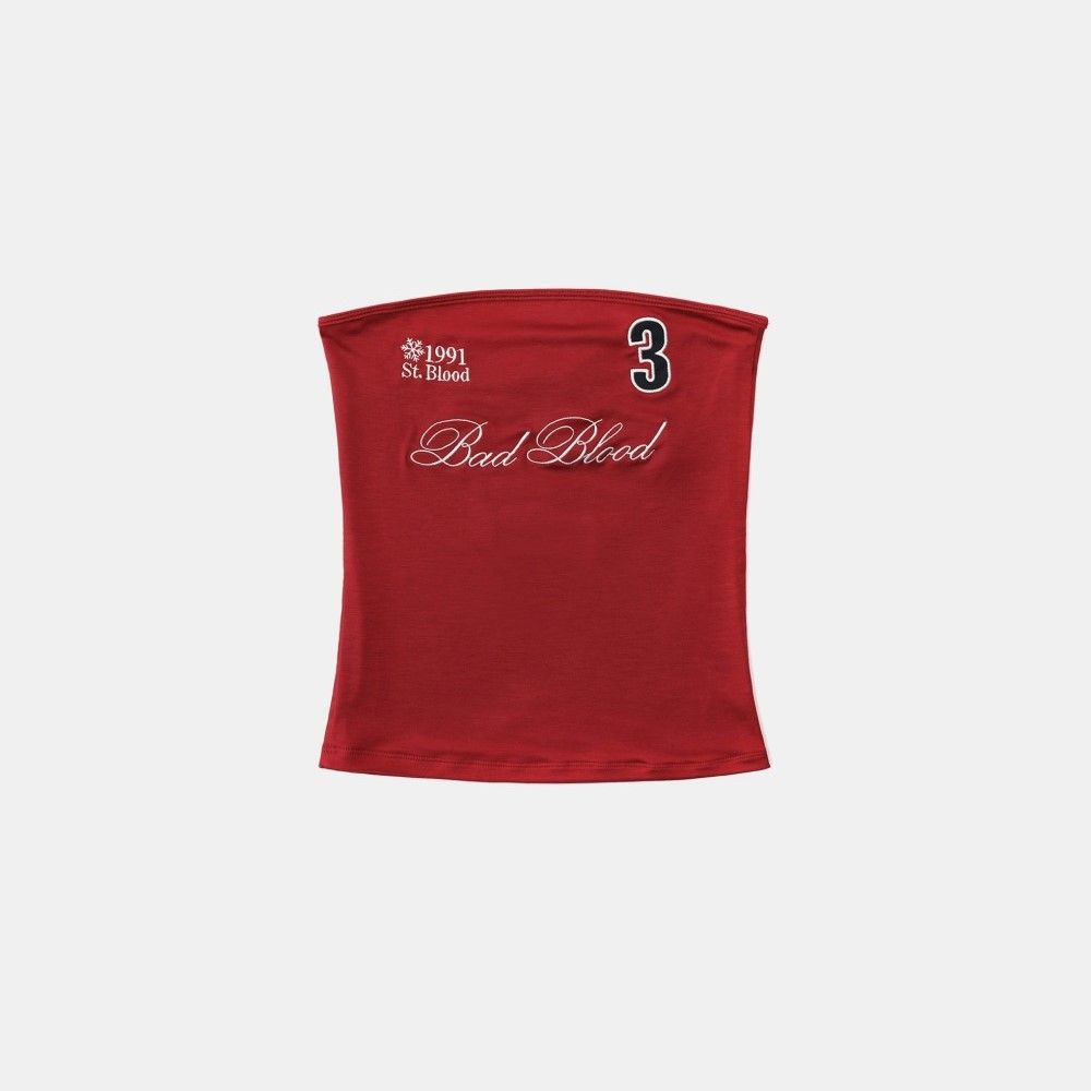  Áo Quây [Nữ] Badblood - [w-tnk25-020] Classic Logo Tube Top 