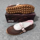  Giày Jeep Mary Jane - [Nữ] Vintage Suede Brown - P661W13404 
