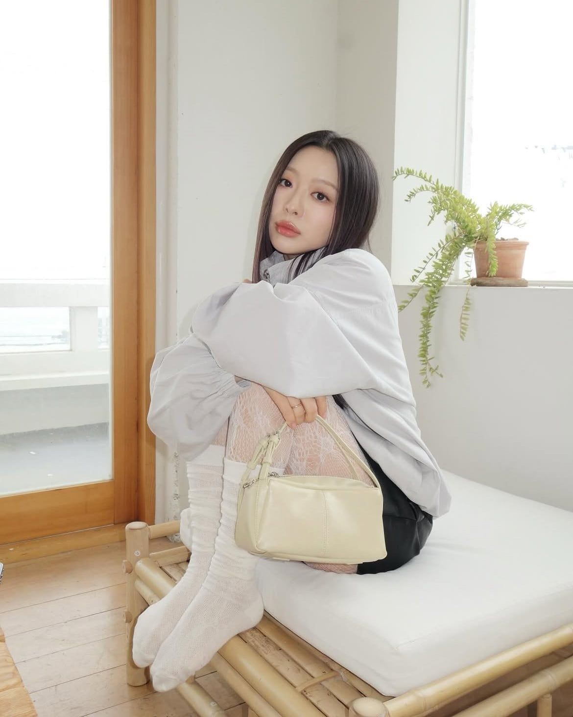  Túi Xách FindKapoor Korea - Monobag 24 Ash Butter 
