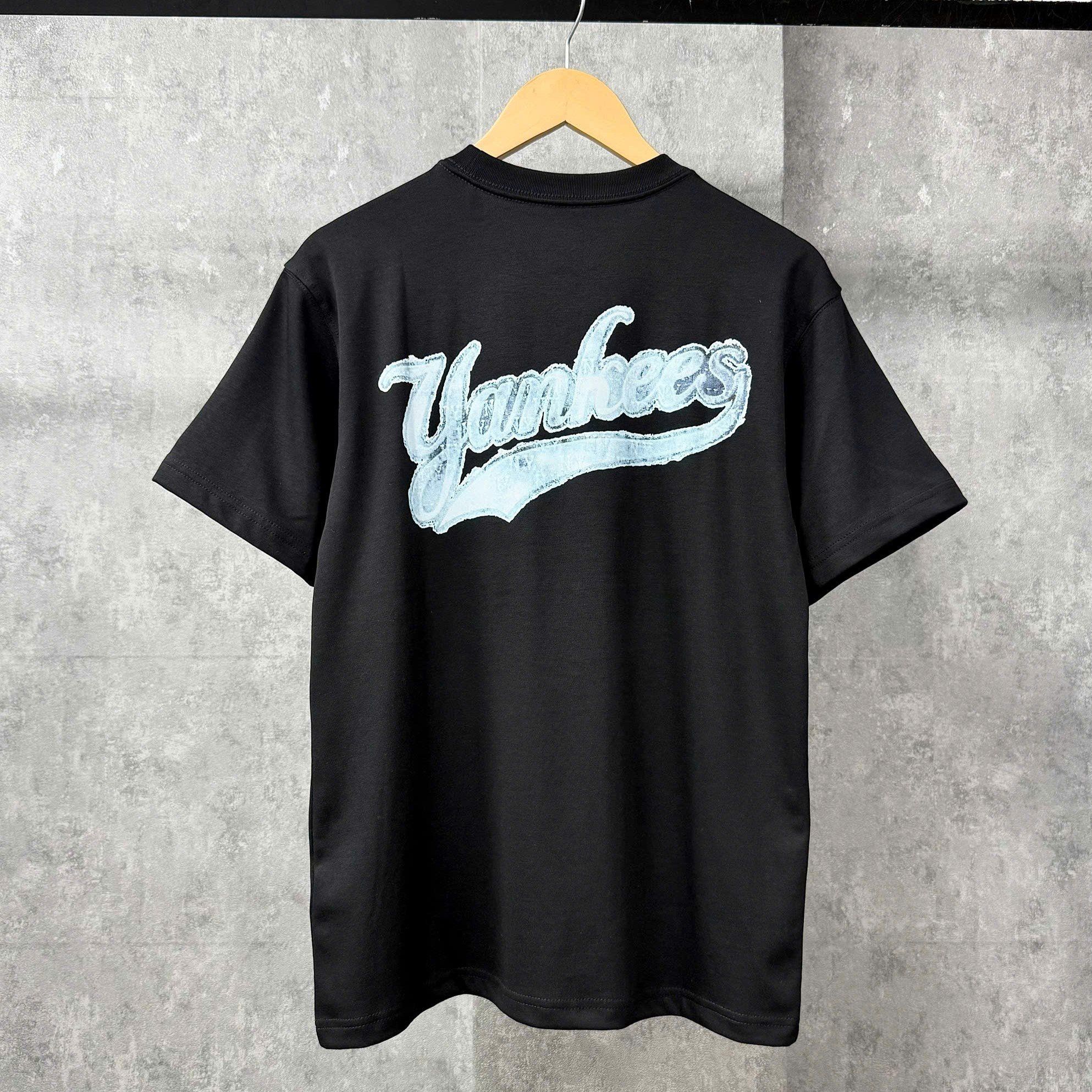  Áo Thun New Era - [Unisex] NY Yankees Like Denim Logo Black 