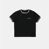  Áo Thun [Unisex] Badblood - [w-tee25-095] Cosmo Reflective Ringer T-Shirt Black 