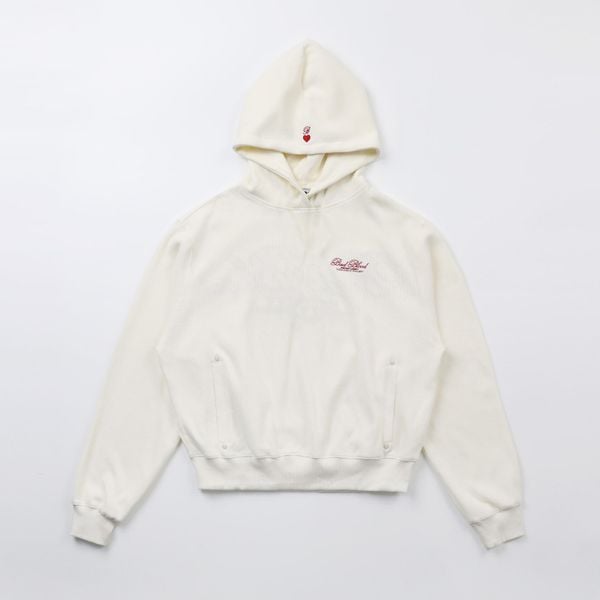  Áo Hoodie [Unisex] Badblood - [w-hde24-028] Classic Logo Hooded Cream 