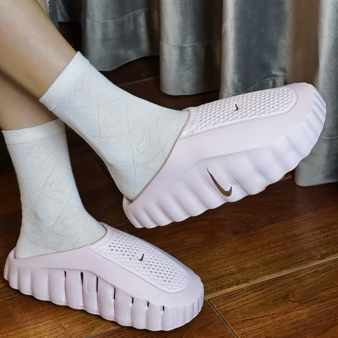  Dép Nike Pearl Pink and Hyper Crimson HQ4309-610 