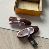  Giày Jeep Mary Jane - [Nữ] Vintage Suede Brown - P661W13404 