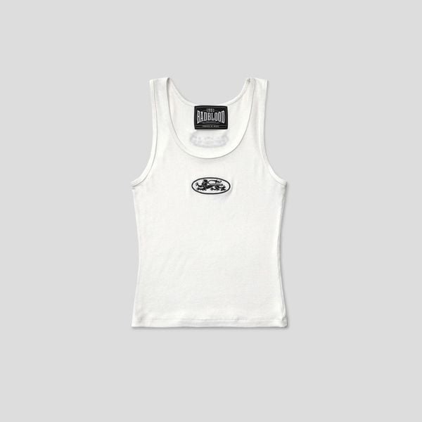 Áo Tanktop [Unisex] Badblood - [w-tnk25-011] Mystic Tank Slim Fit White