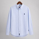 Áo Sơ Mi WHOAU [Unisex] - Steve Oxford Shirt Blue - WHYWF2311U 
