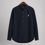  Áo Sơ Mi WHOAU [Unisex] - Steve Oxford Shirt Navy - WHYWF2311U 