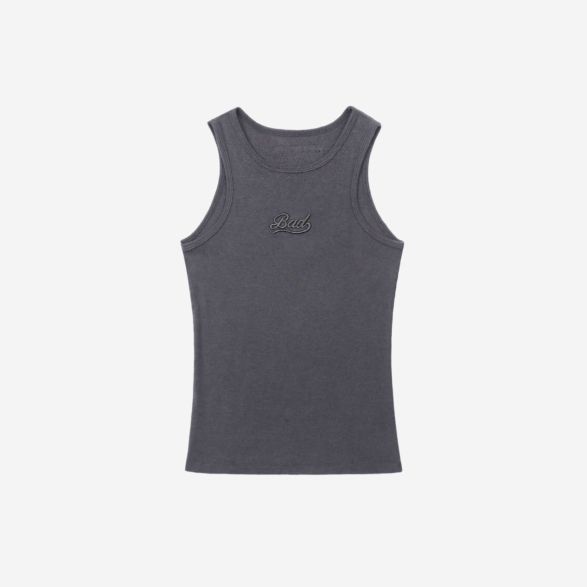 ◆BADBLOOD◆ Beyond Soft Tank 2 Charcoal w-tnk24-062 Áo Tanktop [Unisex] Badblood - [w-tnk24-062] Beyond Soft