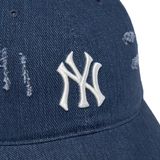  Nón MLB Korea - [Unisex] Damage Washed Unstructured Ball Cap NY Yankees - 3ACPVV34N-50NYS 