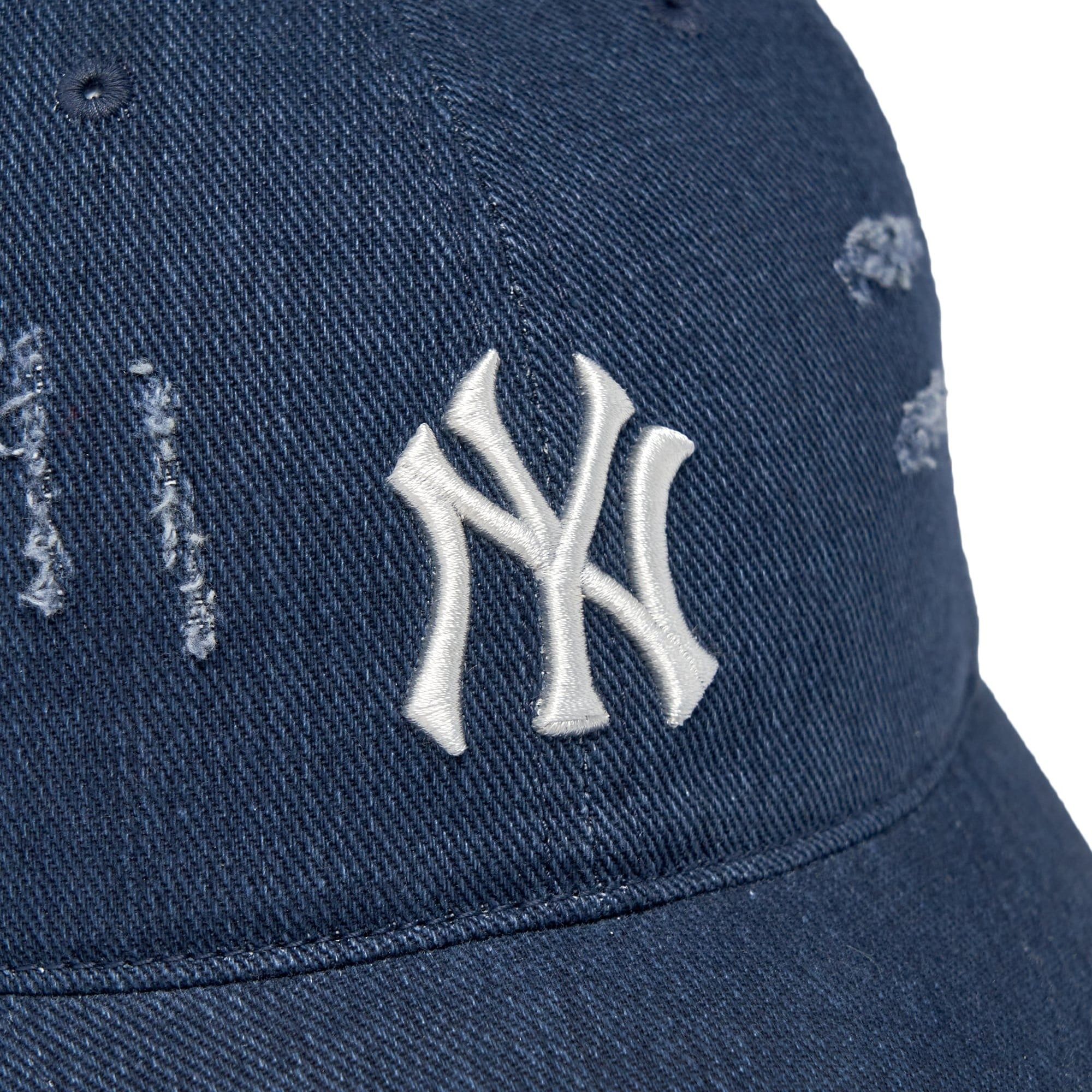  Nón MLB Korea - [Unisex] Damage Washed Unstructured Ball Cap NY Yankees - 3ACPVV34N-50NYS 