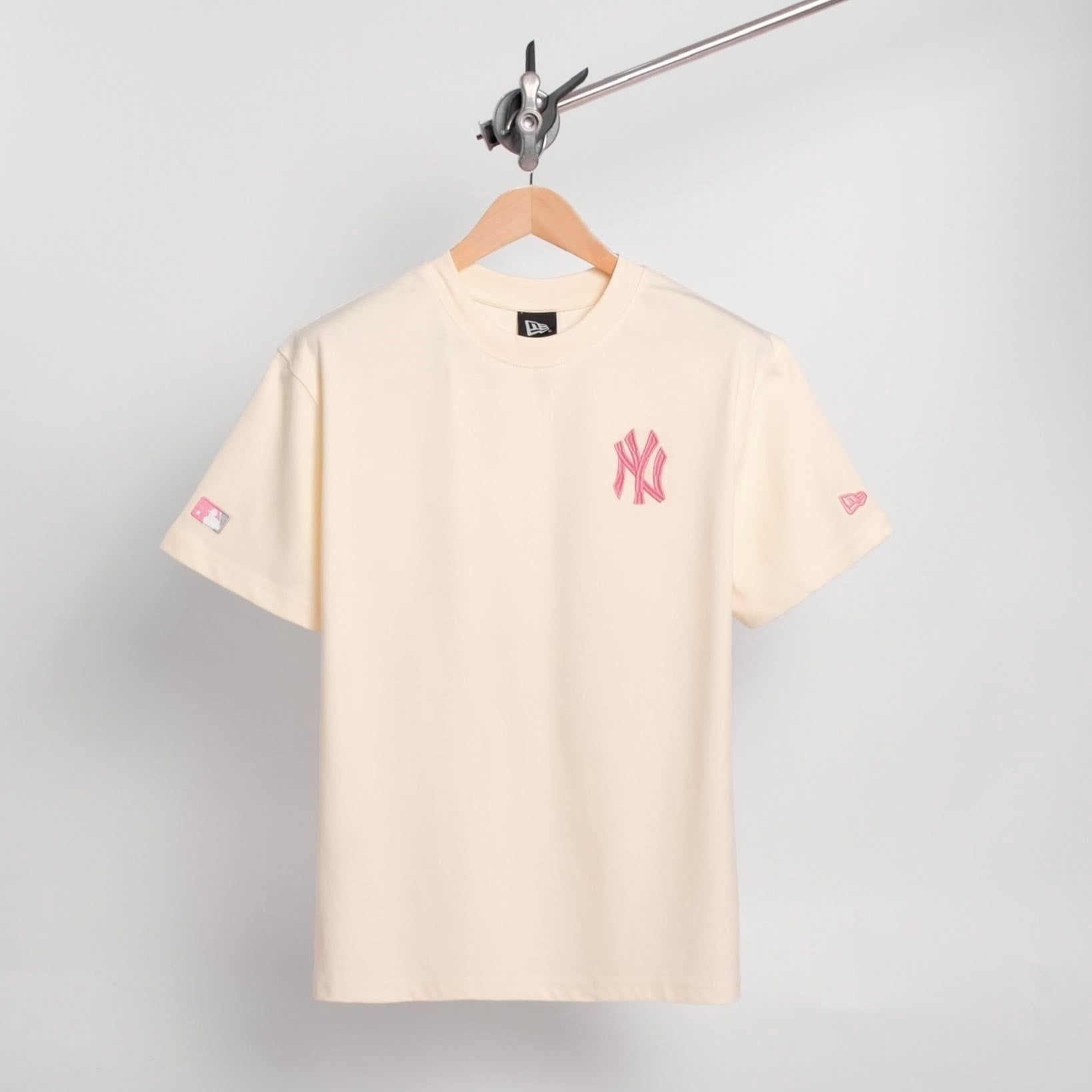  Áo Thun New Era - [Unisex] NY Yankees Stadium '03 Cream/Pink 