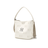  Túi Xách MLB - Classic Monogram Embossed Bucket Bag New York Yankees - 3ABMME16N-50CRS 
