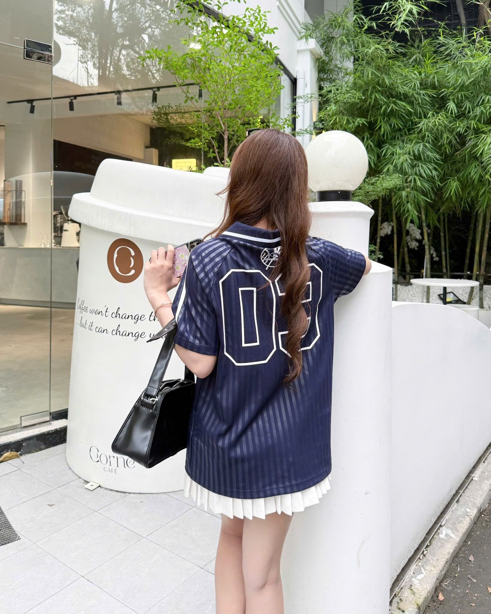  Áo Thun New Era - [Unisex] NY Yankees Jersey 03 Navy - 16664549 