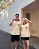  Áo Thun Polo New Era - [Unisex] NY Jersey 72 Red/Beige - 12244474 
