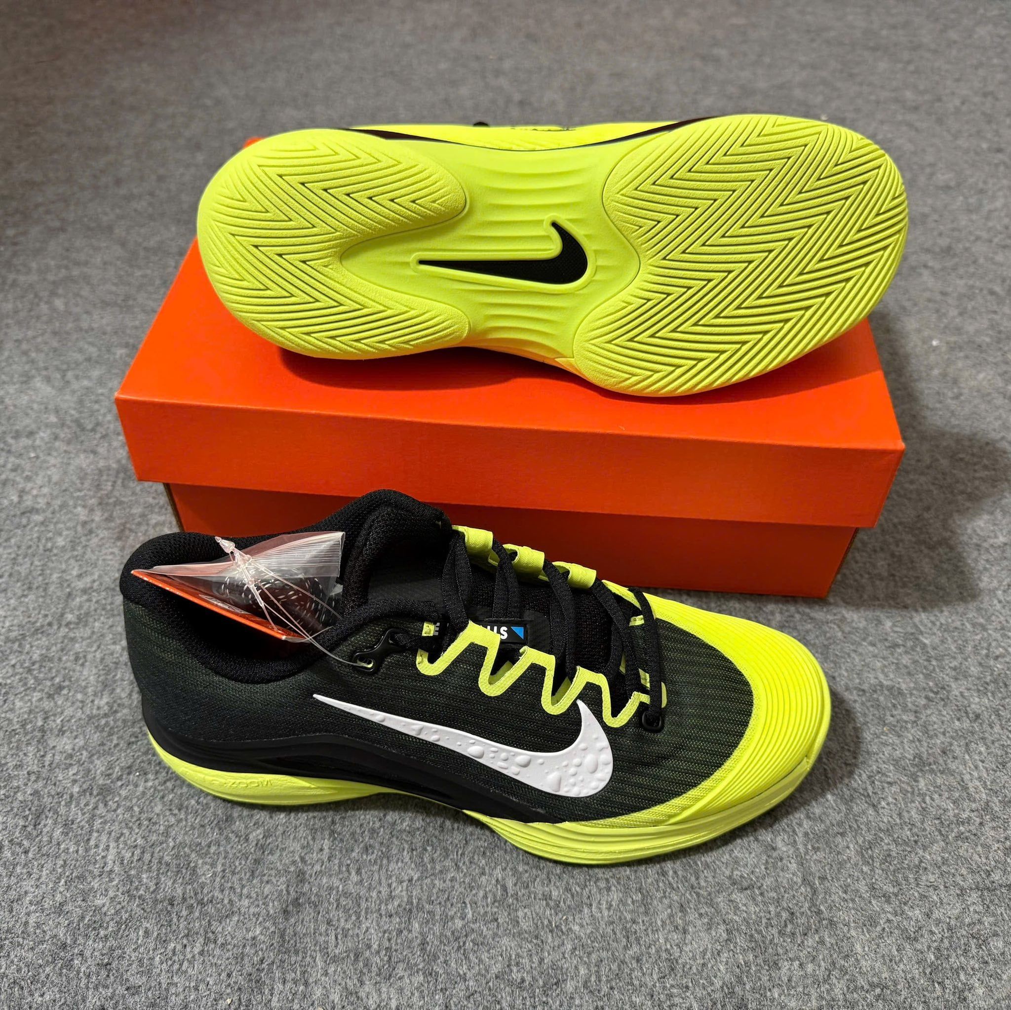  Giày Nike Court Air Zoom Vapor 12 HC 'Black Light' IB6554-001 