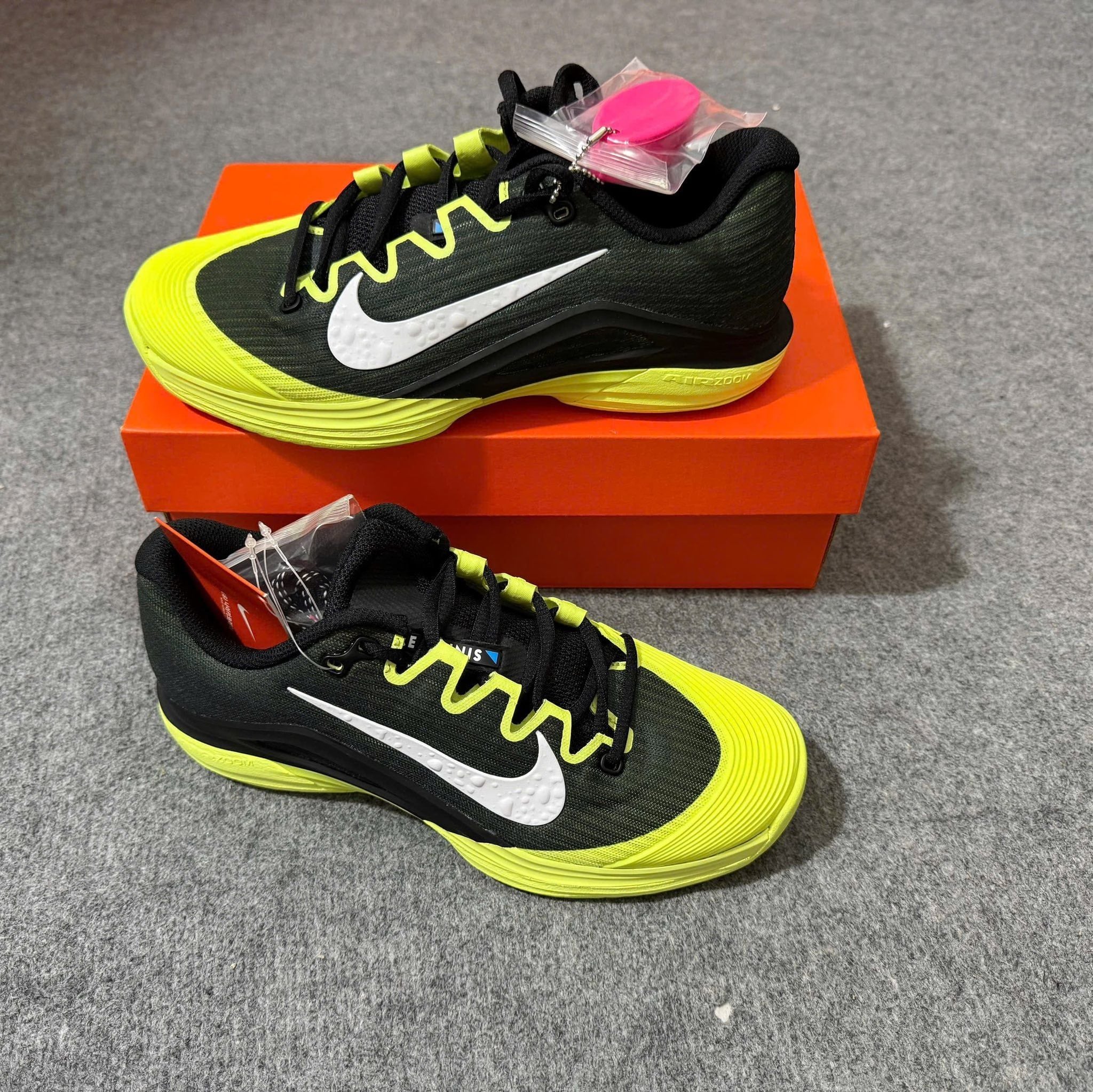  Giày Nike Court Air Zoom Vapor 12 HC 'Black Light' IB6554-001 