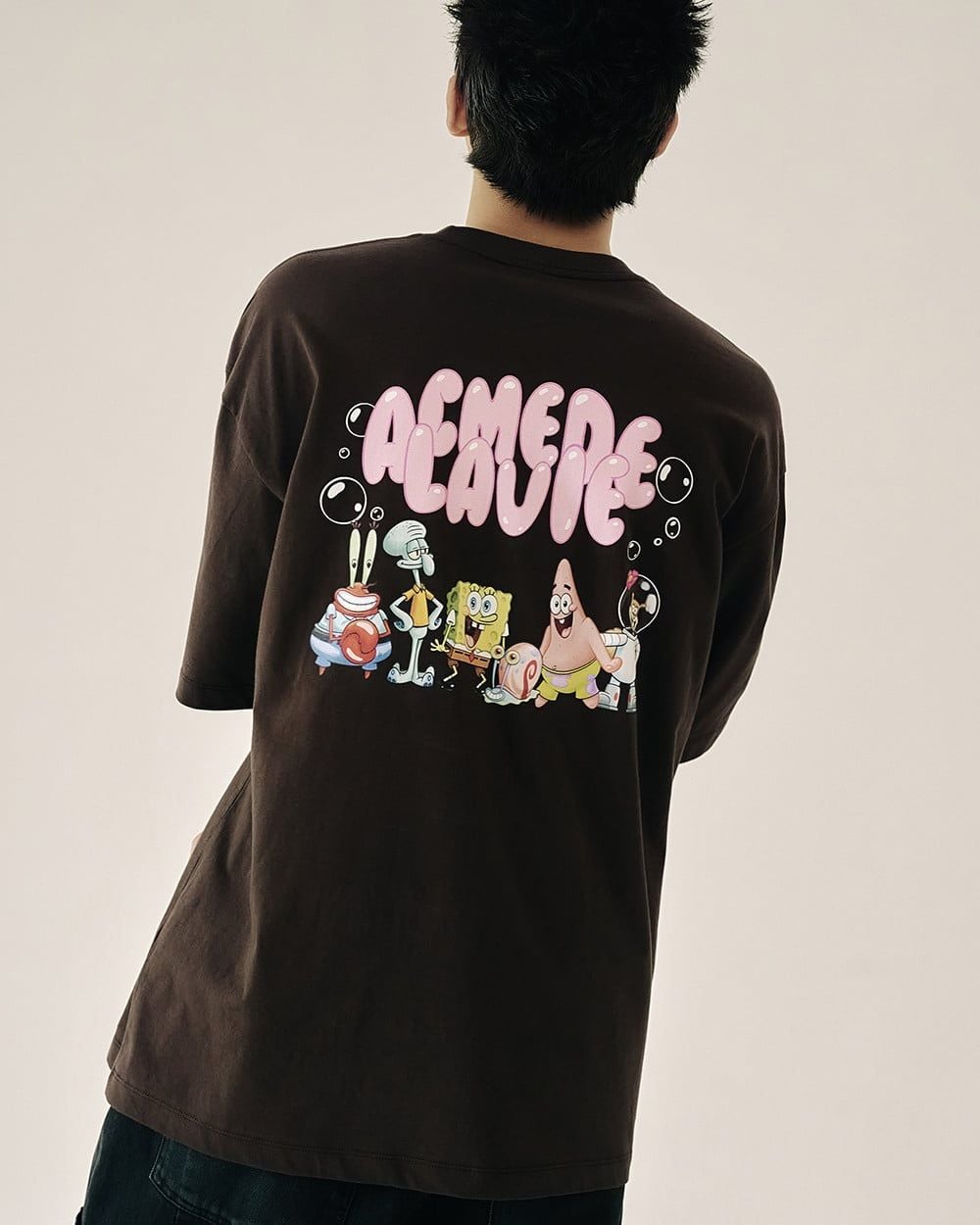  Áo thun ADLV - Acmé de la vie Bubble Font Spongebob 