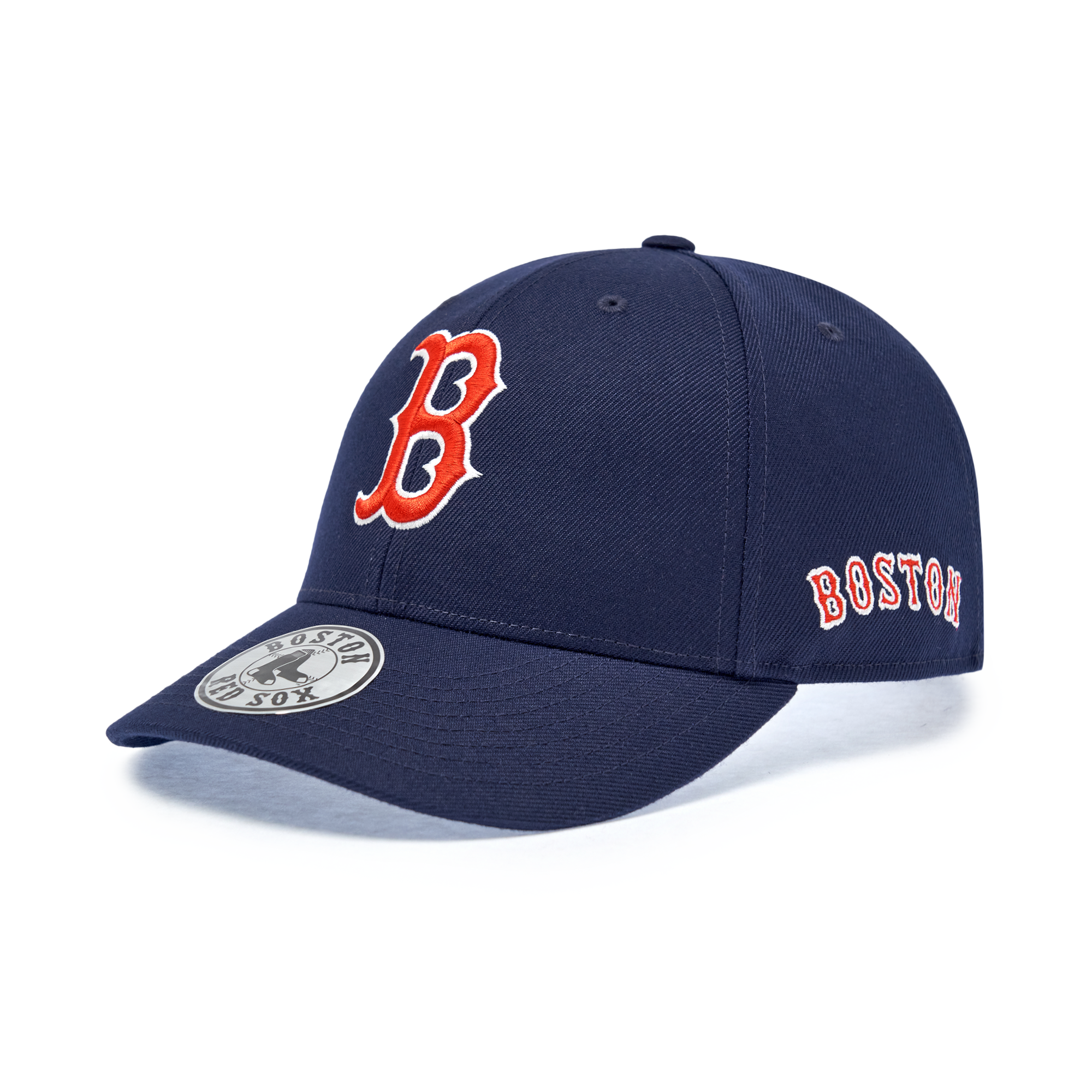  Nón Bít Đuôi MLB [Unisex] - Signature Boston - 3ACPBB16N-43NYS 