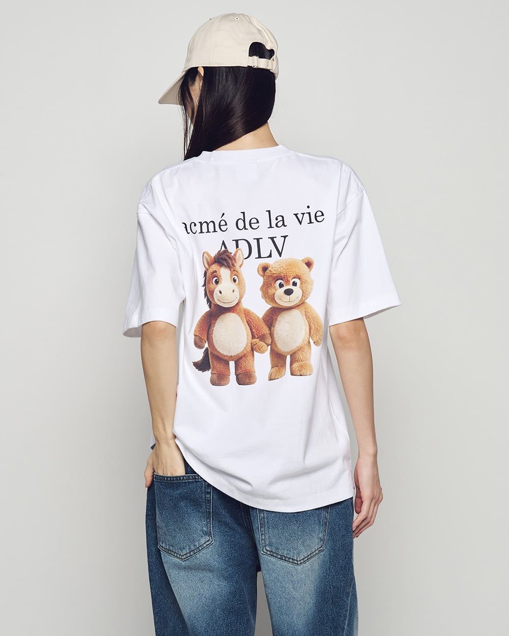  Áo Thun ADLV [Unisex] - Acmédelavie Bear & Horse Friends 