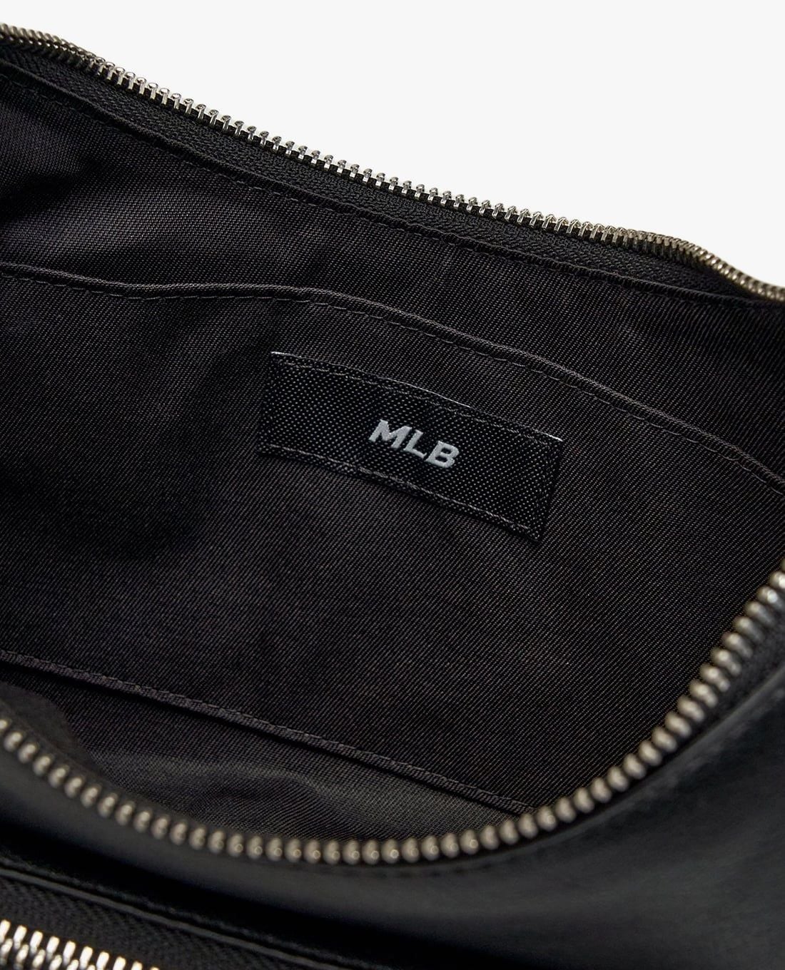  Túi Xách MLB Korea - Basic Vintage Logo Hobo Bag NY Yankees - 3ABQV026N-50BKS 