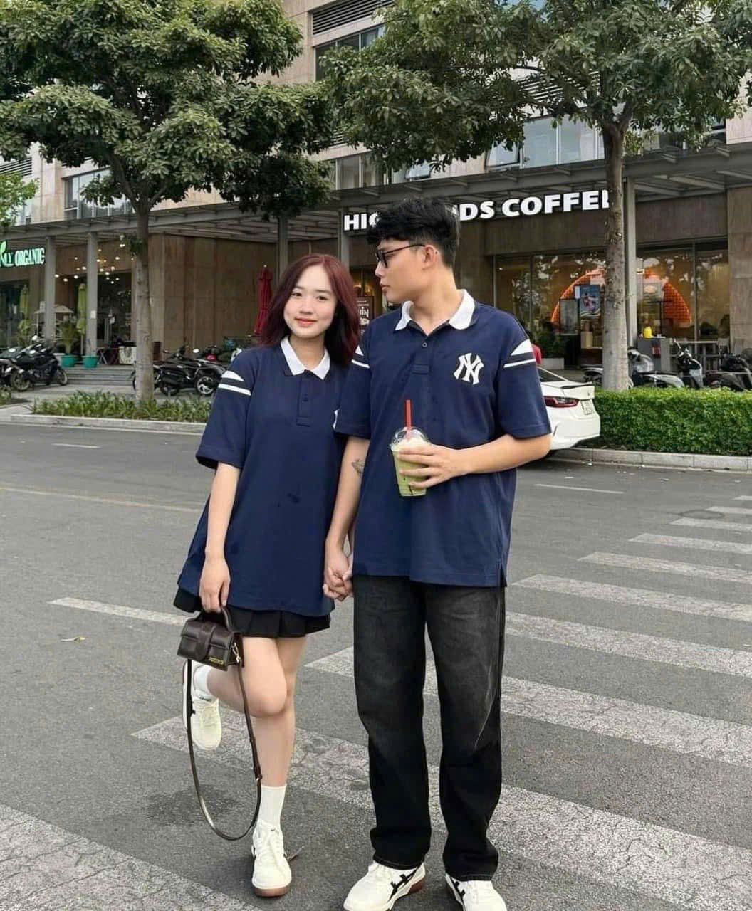  Áo Polo MLB [Unisex] - Varsity Shoulder Color Overfit Collar NY Yankees - 3APQV0143-50NYS 