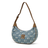  Túi Xách MLB Classic Monogram Vintage Denim Hobo Bag NY Yankees - 3ABQMV55N-50BLL 