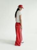  Quần Dài [Unisex] Badblood - [w-pts24-037] Billy 2 Way Curved Jogger Trousers - Red 