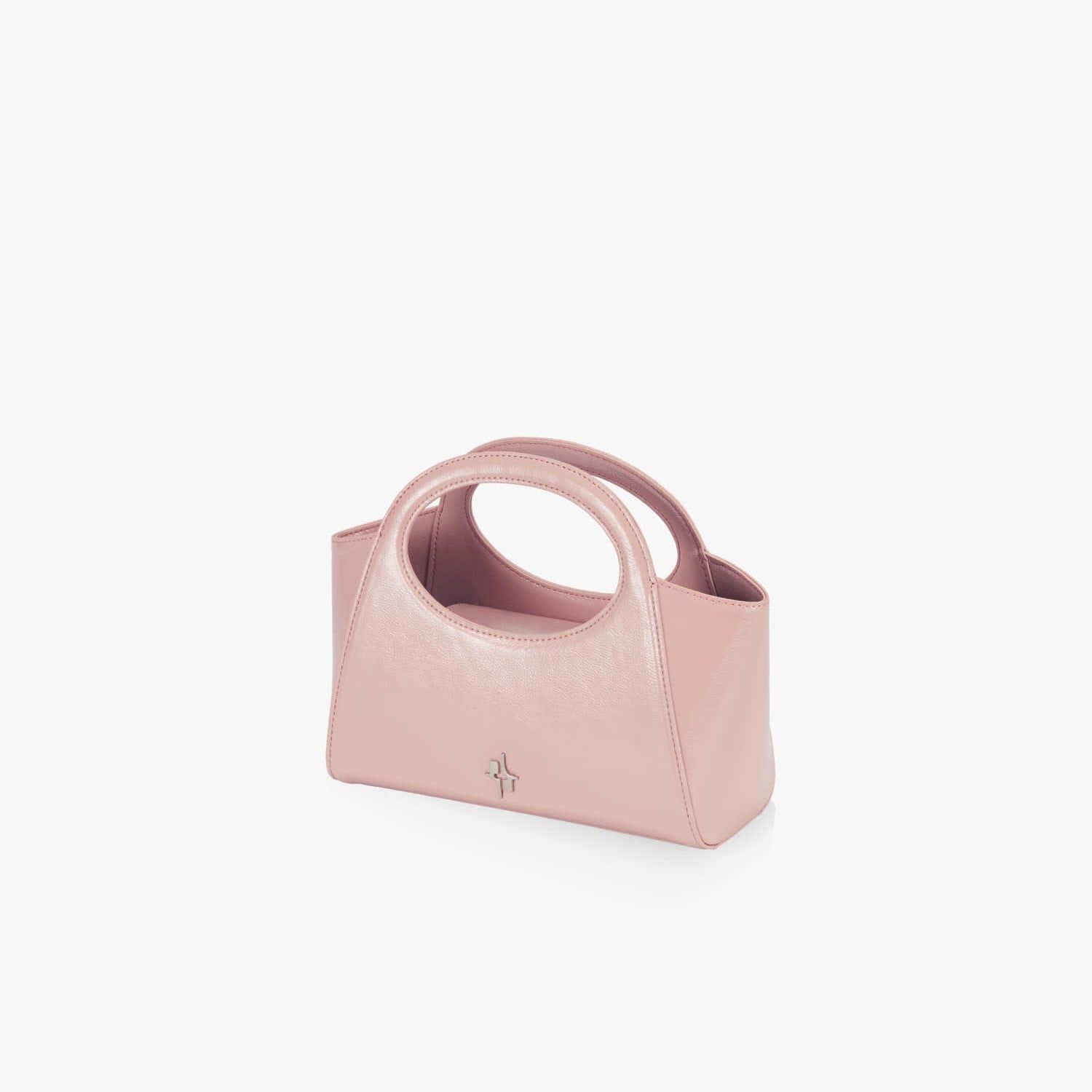  Túi Xách FindKapoor Korea - Market Bag 20 Enamel Dusty Pink 