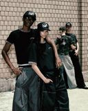  Áo Thun [Unisex] Badblood - [w-tee25-095] Cosmo Reflective Ringer T-Shirt Black 