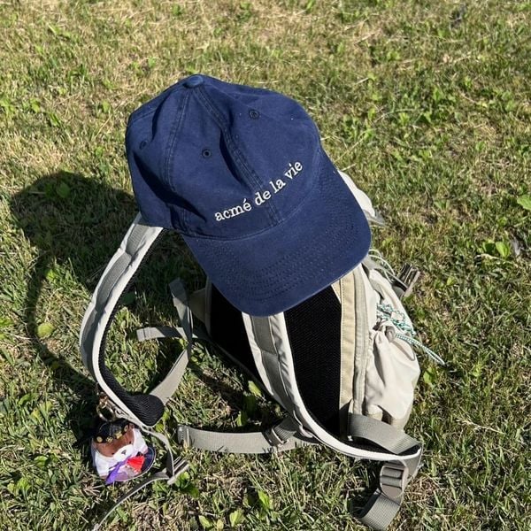  Nón ADLV - Acmedelavie Basic Big Logo Ball Cap Navy 