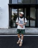  Áo Thun Polo New Era - [Unisex] NY Billiards Ball Stripe Green - 14325899 