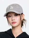  Nón MLB Korea - [Unisex] Damage Washed Unstructured Ball Cap NY Yankees - 3ACPVV34N-07GRS 